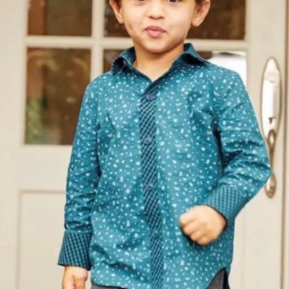 4t Matilda Jane boys Jack Frost shirt. EUC